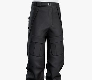 Black Snowboard Pants Style 3