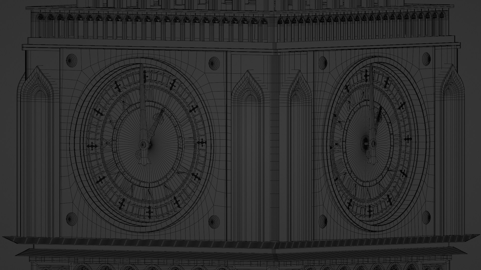 Clock Tower 3D model https://p.turbosquid.com/ts-thumb/c1/AjKdYa/tF/wireframe_01/jpg/1689228526/1920x1080/fit_q87/d87ca812d213dcfc49ca212df3271dfedb089345/wireframe_01.jpg