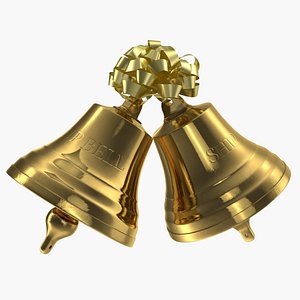 3D xmas bells