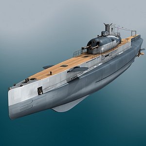 French WW2 submarine SURCOUF