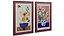 Art print pictures Colourful Bunch in Blue Vase by Frankie Penwill and Flowers on Blue Table by Carl