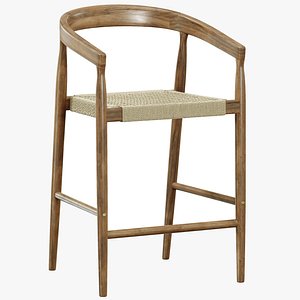 3D Visby High Stool model
