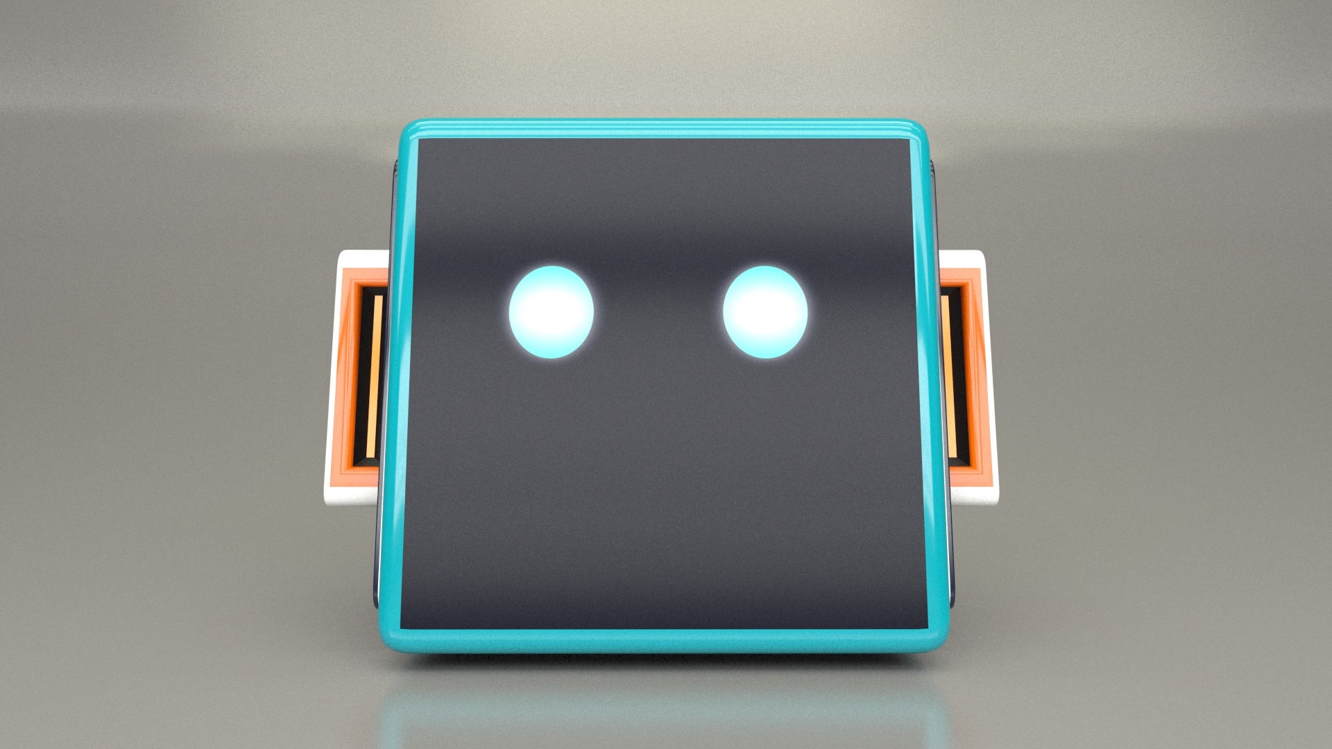 3d Cute Robot Head - Turbosquid 1789645