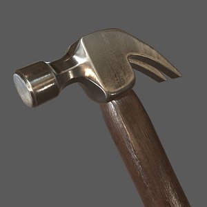 Hammer Low Poly Game Ready