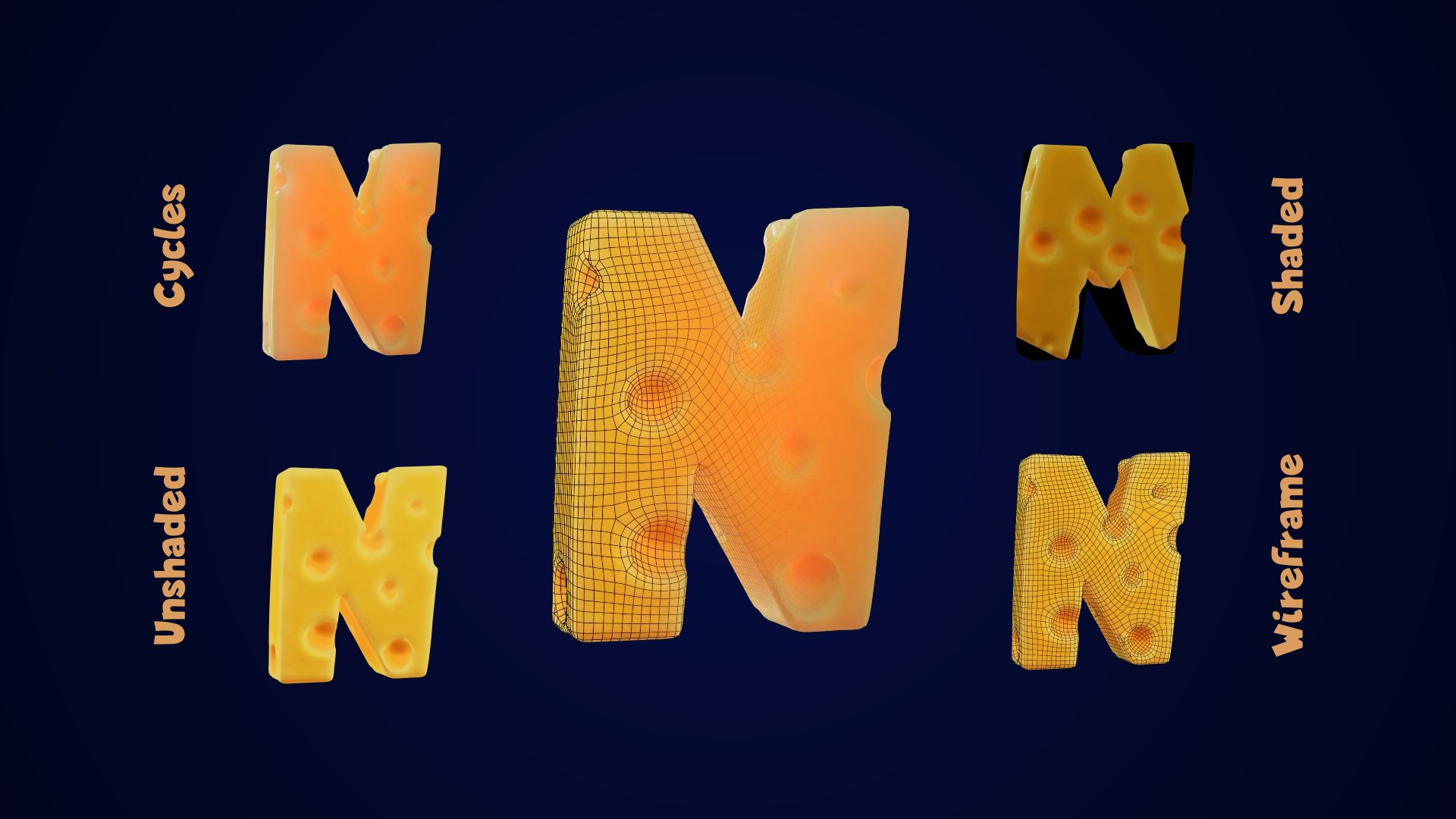 Cheese Alphabet Uppercase 3D https://p.turbosquid.com/ts-thumb/c1/OMFqE5/8e/cheesealphabetuppercase03632/png/1689594124/1920x1080/fit_q87/643591e8b47ccaef5e8e20fdeacc7b28e973f5fb/cheesealphabetuppercase03632.jpg