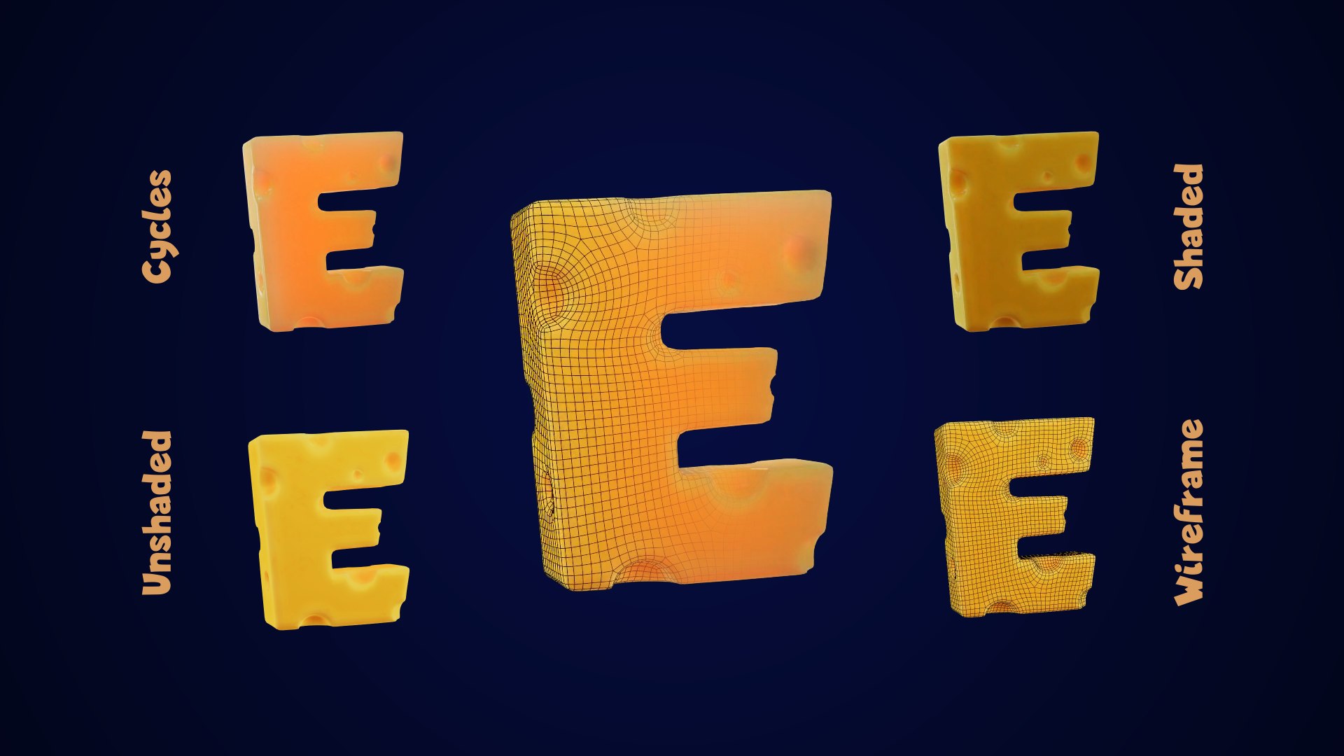 Cheese Alphabet Uppercase 3D https://p.turbosquid.com/ts-thumb/c1/OMFqE5/SV/cheesealphabetuppercase01382/png/1689594119/1920x1080/fit_q87/1bc3f1d7a748e02356986f994836683e3972012b/cheesealphabetuppercase01382.jpg