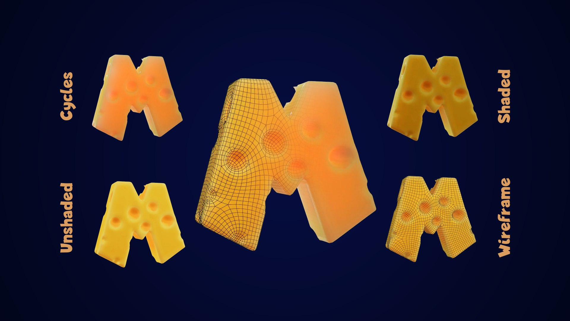 Cheese Alphabet Uppercase 3D https://p.turbosquid.com/ts-thumb/c1/OMFqE5/wR/cheesealphabetuppercase03382/png/1689594124/1920x1080/fit_q87/b63ff62ba91b0b7d1f91ba6505bdcf3b21ca8ebb/cheesealphabetuppercase03382.jpg