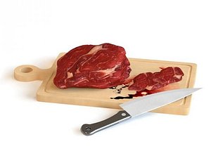 3d cutting board model