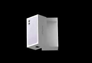 iphone box 11 3D model