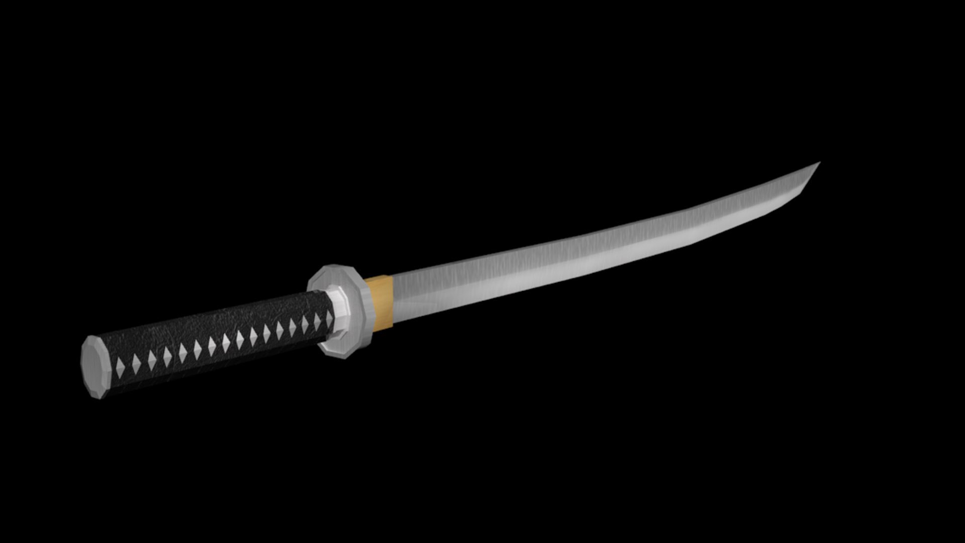 Sword Katana Low Poly 3D model - TurboSquid 1841157