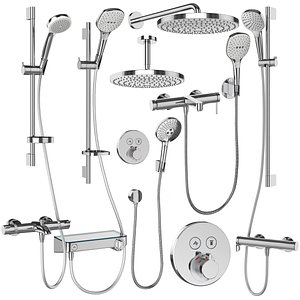 3D Faucets and shower systems Hansgrohe set 159