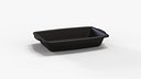Black Meal Tray