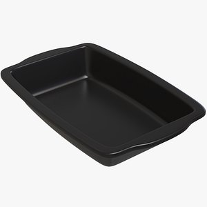 Black Meal Tray