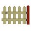 fences garden outdoor 3D model