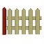 fences garden outdoor 3D model