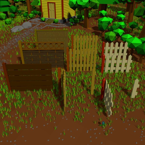 Animated Picket Fence 3D Models for Download | TurboSquid