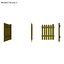 fences garden outdoor 3D model