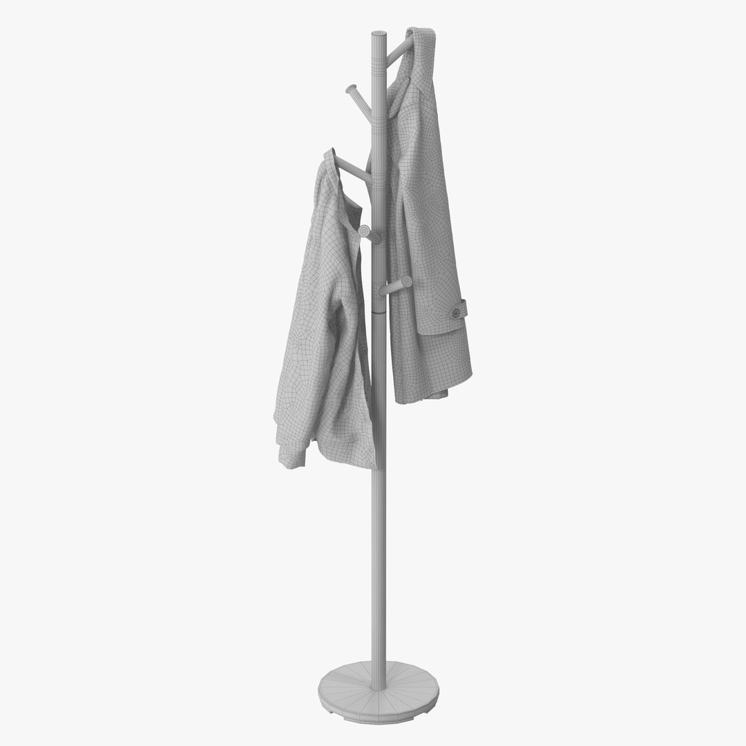 Arbor Coat Rack 3D Model - TurboSquid 2182901