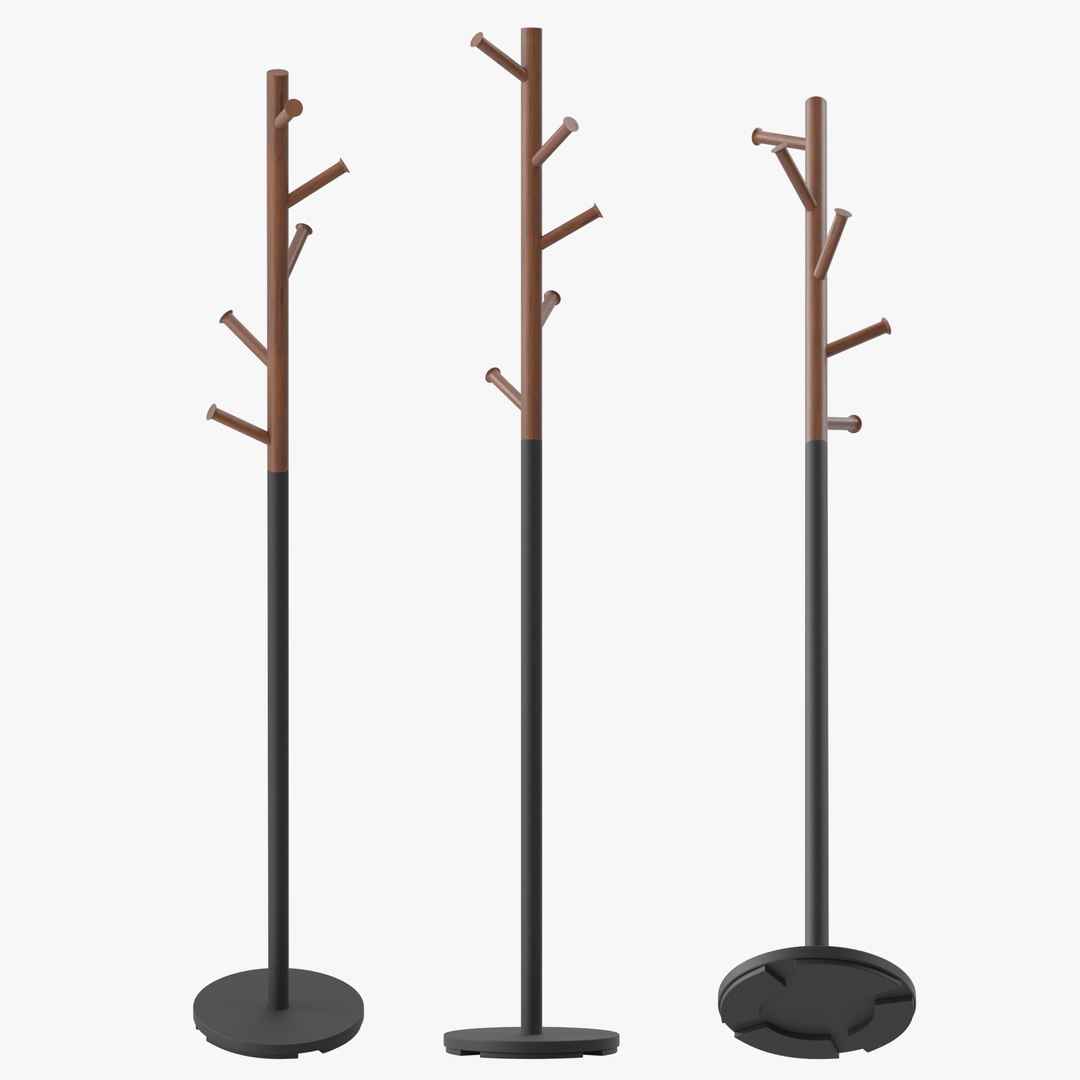 Arbor Coat Rack 3D Model - TurboSquid 2182901