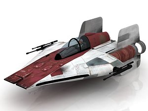 star wars snowspeeder speeder 3D
