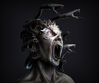 Medusa Gorgon Bust