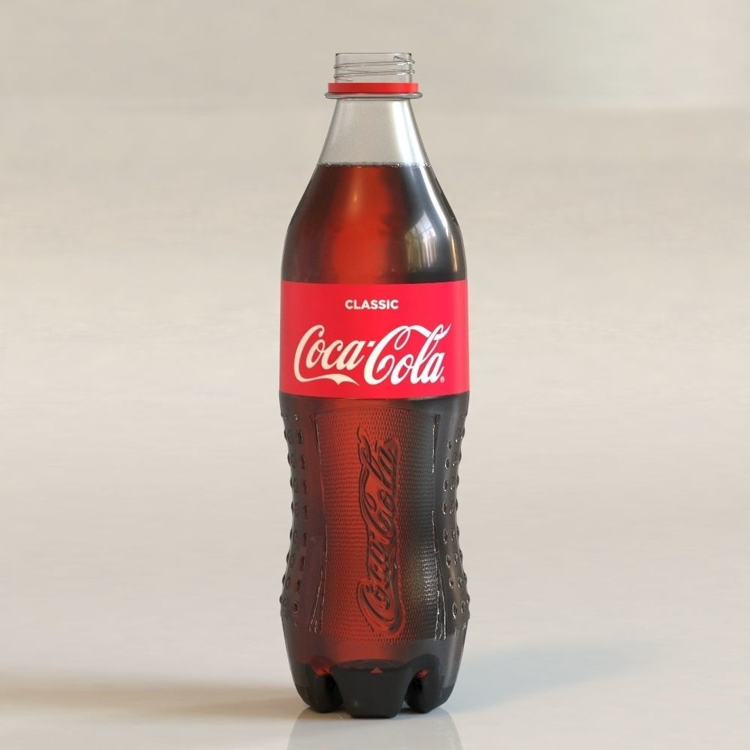 3D bottle coca cola model - TurboSquid 1531951