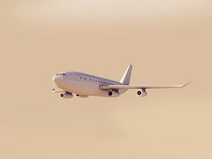 3D model jet airbus