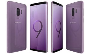 samsung galaxy s9 lilac 3D model