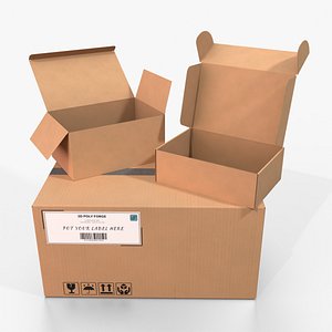 Cardboard Box Collection - Regular Shape Bundle