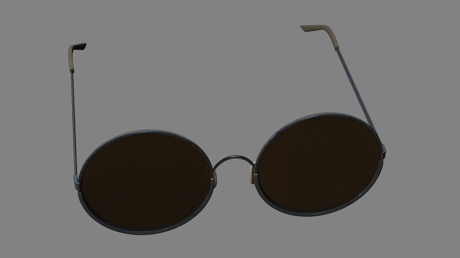 3D Glasses Round And Heart Shaped - TurboSquid 1790270