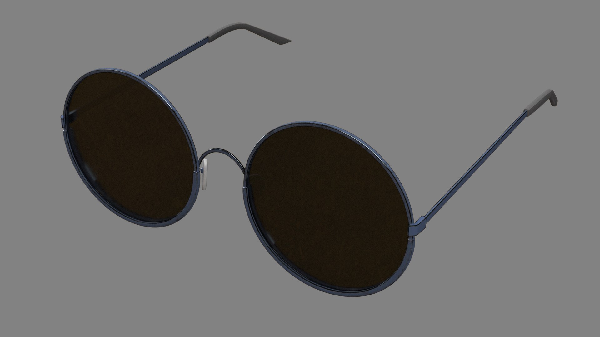 3D Glasses Round And Heart Shaped - TurboSquid 1790270