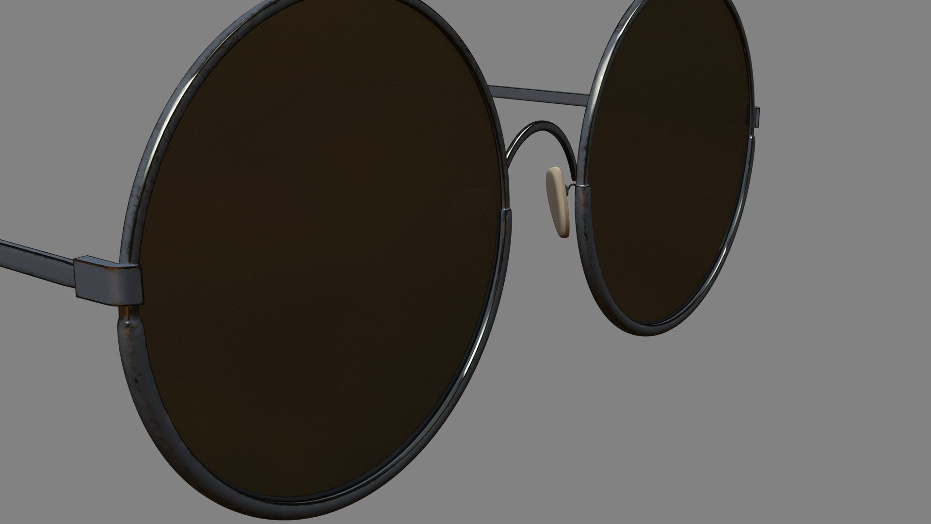 3D Glasses Round And Heart Shaped - TurboSquid 1790270