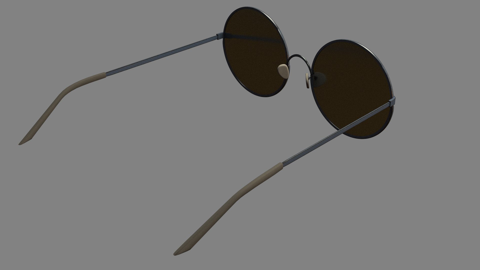 3D Glasses Round And Heart Shaped - TurboSquid 1790270