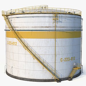 3D Oil Storage Generic model