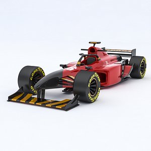 3D Formula 1 car model