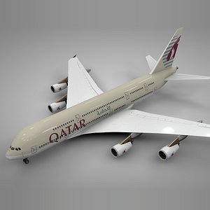 Airbus A380 QATAR Airways L096