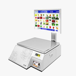 Label Printing Scales CAS model