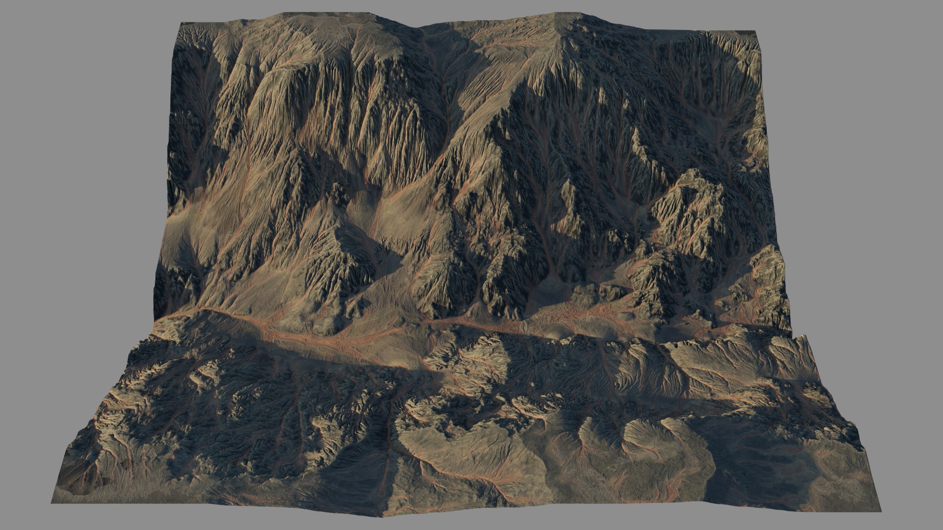 8K Detailed Canyon Landscape 3D Model - TurboSquid 1809230