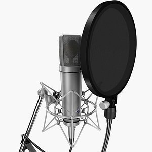 Neumann U87 Ai (Rigged)
