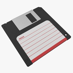 3D Diskette Floppy Disk