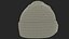 Mens DG King Star Intarsia Beanie Hat on Mannequin