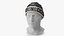 Mens DG King Star Intarsia Beanie Hat on Mannequin