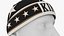 Mens DG King Star Intarsia Beanie Hat on Mannequin