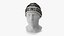 Mens DG King Star Intarsia Beanie Hat on Mannequin