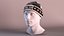 Mens DG King Star Intarsia Beanie Hat on Mannequin