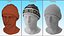 Mens DG King Star Intarsia Beanie Hat on Mannequin