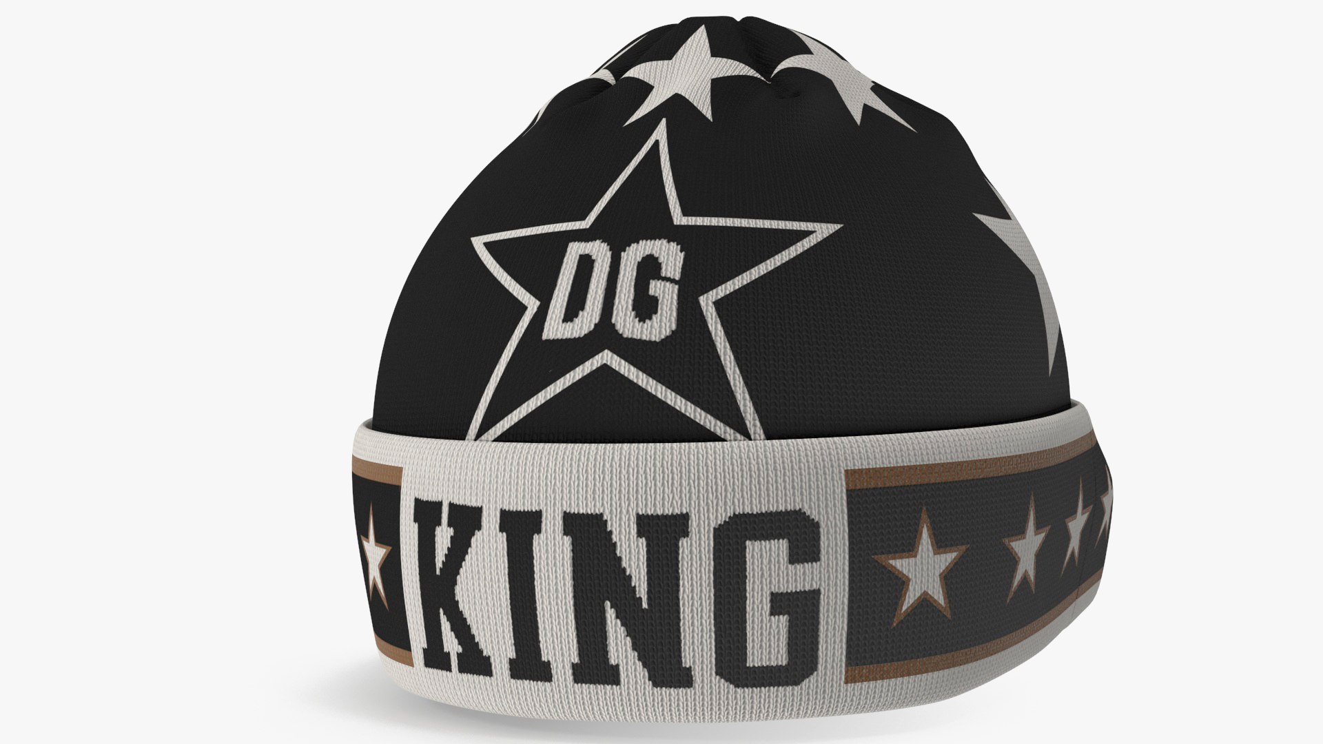 Mens DG King Star Intarsia Beanie Hat on Mannequin 3D model https://p.turbosquid.com/ts-thumb/c2/RX7o5d/xs/mensdgkingstarintarsiabeaniehatonmannequin3dmodel025/jpg/1693952443/1920x1080/fit_q87/fbab2888186ad43e8cd6d0200a6fcffe3056a322/mensdgkingstarintarsiabeaniehatonmannequin3dmodel025.jpg