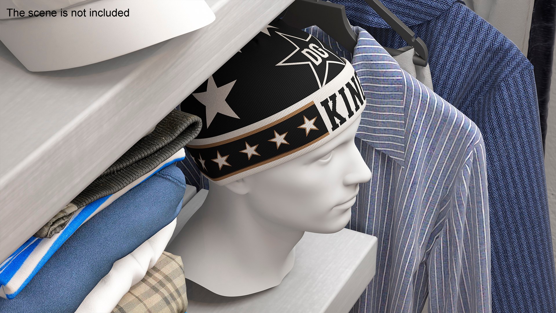 Mens DG King Star Intarsia Beanie Hat on Mannequin 3D model https://p.turbosquid.com/ts-thumb/c2/RX7o5d/zj/mensdgkingstarintarsiabeaniehatonmannequin3dmodel012/jpg/1693952398/1920x1080/fit_q87/774fc19fa61cb941243cf8376db588485405e1ba/mensdgkingstarintarsiabeaniehatonmannequin3dmodel012.jpg