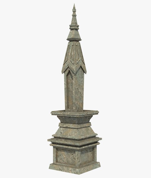 3D Free Fantasy Column model