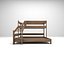 bunk bed 3D model